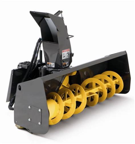 hydraulic snow blower for skid steer